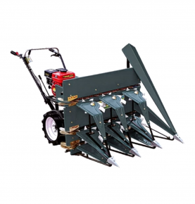Self-propelled rice cutting machine